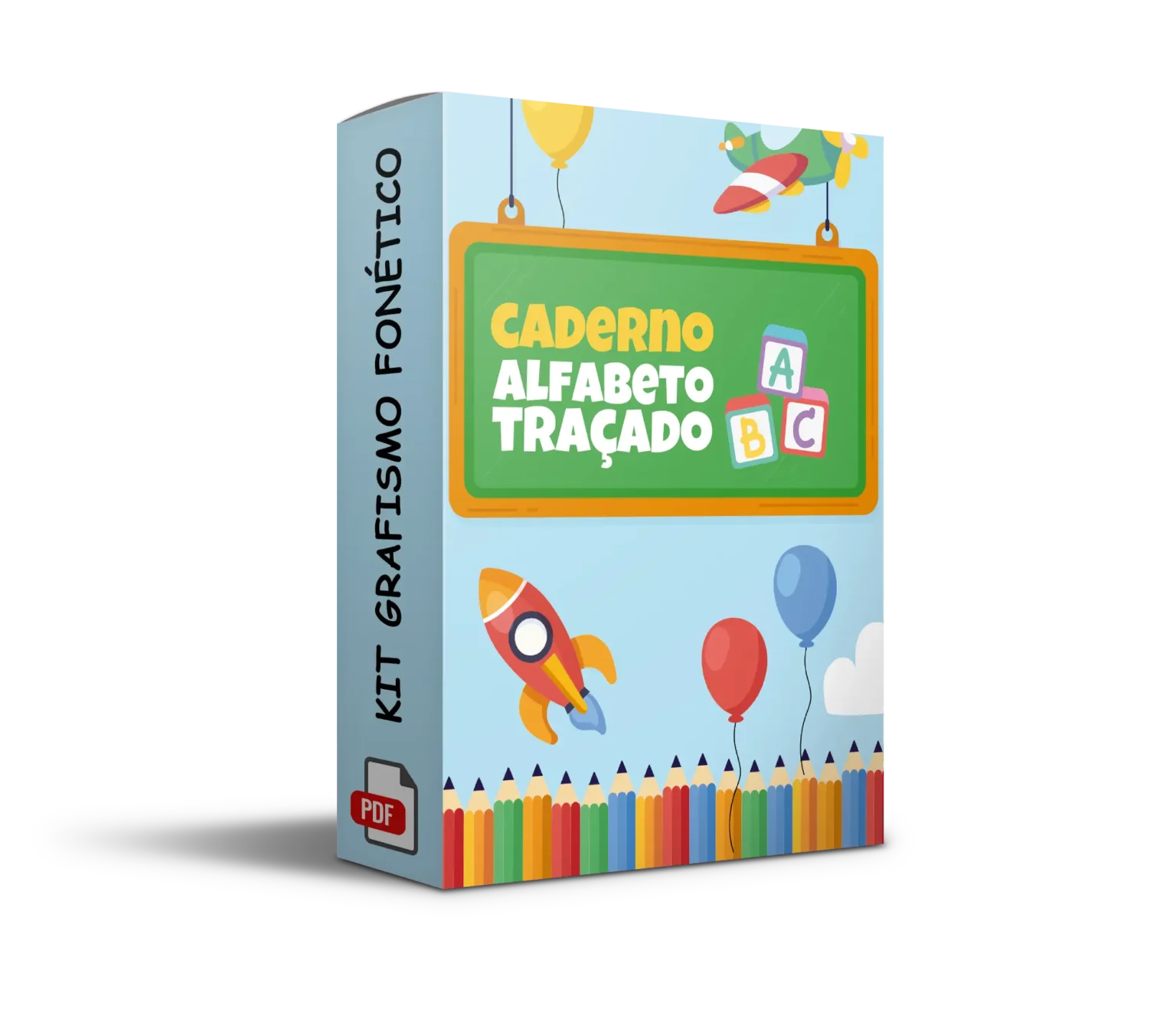 Caderno Alfabeto Trazado