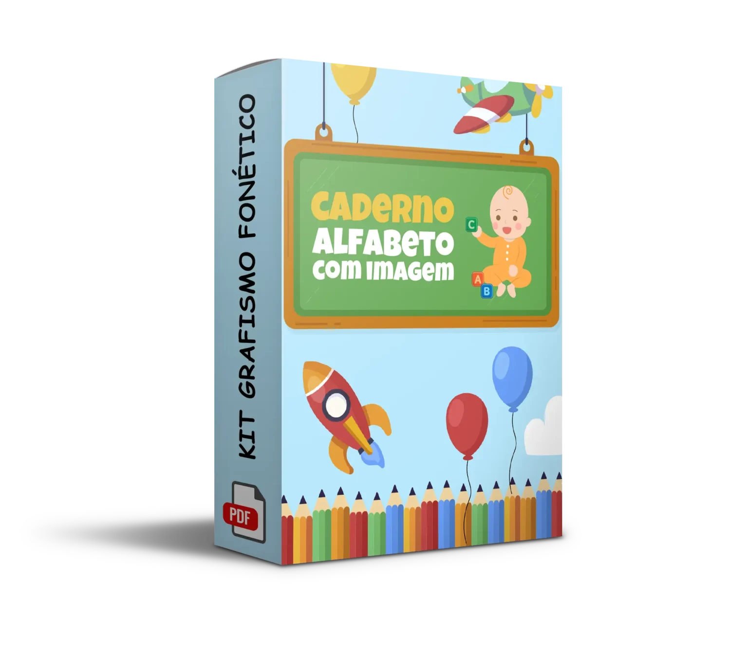 Caderno Alfabeto com Imagen